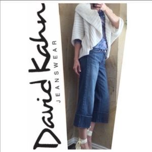 David Kahn cropped jeans